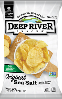 Deep River Chips - Sea Salt 50% Less Fat