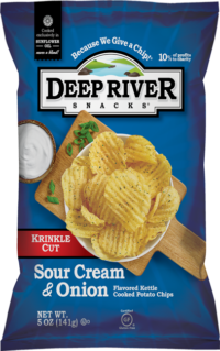 Deep River Chips - Sour Cream & Onion