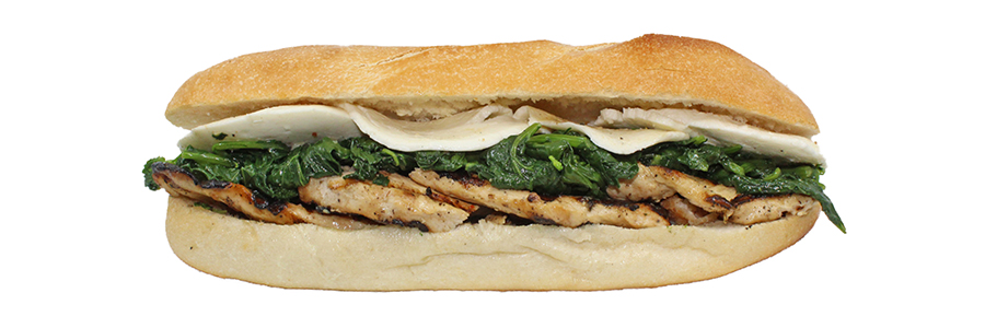 Calabrese Grilled Chicken Submarine Sandwich